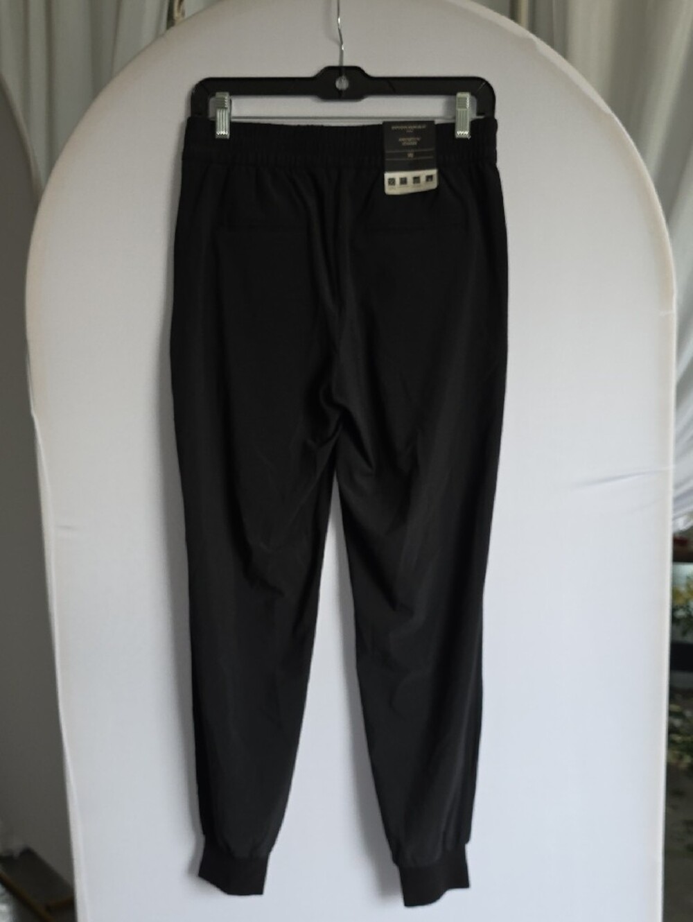 Banana Republic Black Airstretch Jogger XS NEW with Tags - Picture 2 of 9